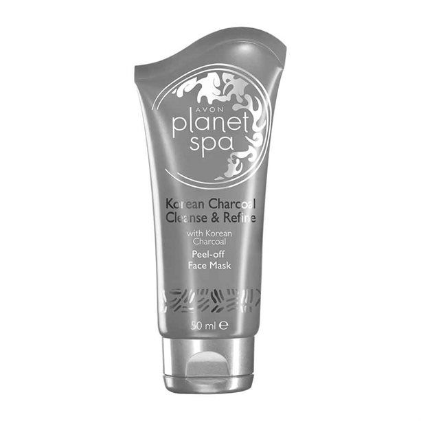 Avon Planet Spa Korean Charcoal Peel-Off Face Mask - 50ml