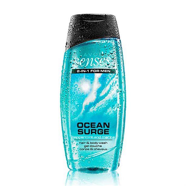 Avon Peppermint & Marine Hair & Body Wash - 250ml